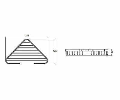 Мыльница угловая Ideal Standard IOM A9105AA