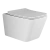 Унитаз подвесной Ceramica Nova Metric CN3007_1001M_1000 безободковый, с крышкой микролифт, с инсталляцией и кнопкой матовый хром