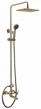 Душевая система Kaiser Trio 57288-1 бронза