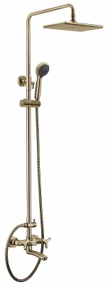 Душевая система Kaiser Trio 57288-1 бронза
