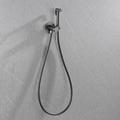 Гигиенический душ со смесителем Abber Wasser Kreis AF8125NG никель