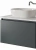 Тумба с накладной раковиной Caprigo Ponza 81-90F