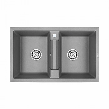 Мойка кухонная Paulmark Zwilling PM238150-GRM