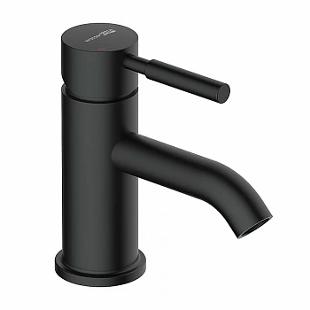 Смеситель для раковины WasserKRAFT Gollach 3305 черный матовый