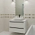Тумба с раковиной LA FENICE Elba Bianco TWIN 100 белая/столешница белая