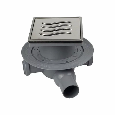 Душевой трап PESTAN Confluo Standard Tide 3 Mask 15x15 с рамкой
