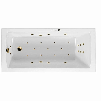 Ванна акриловая EXCELLENT Aquaria ULTRA WAEX.AQU17.ULTRA.GL 170x75 белая с гидромассажем