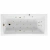 Ванна акриловая EXCELLENT Aquaria ULTRA WAEX.AQU17.ULTRA.GL 170x75 белая с гидромассажем