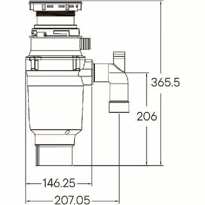 Измельчитель отходов Paulmark Intenso I-400 хром