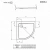Душевой поддон Radaway Doros A SDRA8080-01 80x80 белый