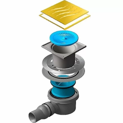 Душевой трап Pestan Confluo Standard 13000113 золото