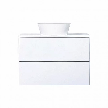 Тумба с раковиной Orange Otto Ot-75TuMDF+B08-360W 75 белая