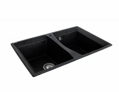 Мойка кухонная Kaiser KM2M-5078 BW черная