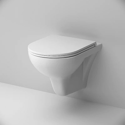 Унитаз подвесной AM.PM Gem C901700SC белый, безободковый