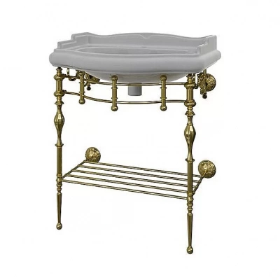 Консоль с раковиной Caprigo Concol 7060/73 Золото