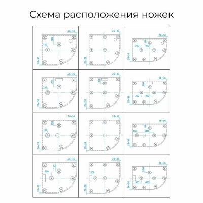 Душевой поддон RGW ST/R-G Stone Tray 16153099-02 90x90 графит