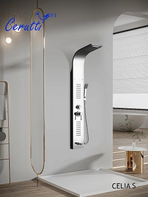 Душевая панель CeruttiSpa Celia S 10403 хром