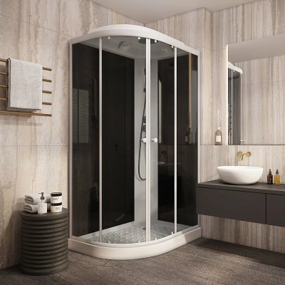 Душевая кабина Parly Classic Эконом EC1231R, 120x80x210, раздвигающиеся двери