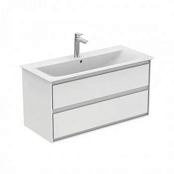 Тумба с раковиной Ideal Standard Connect Air E0821B2 100 белая матовая