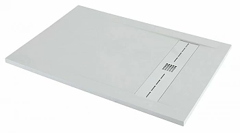 Душевой поддон Allen Brau Infinity 120x80 8.21002-21 белый камень
