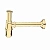 Сифон для раковины Webert AC0021010 золото
