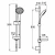 Душевой гарнитур Ideal Standard Idealrain B9424AA