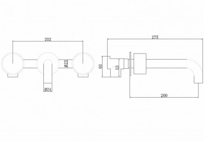Смеситель для раковины Abber WASSER KREIS AF81122MRG розовое золото матовое
