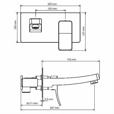 Смеситель для раковины WasserKRAFT Aller 10630