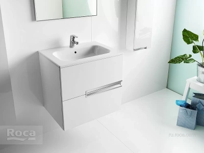 Тумба с раковиной Roca Victoria Nord Ice Edition ZRU9302730 60 белый глянец