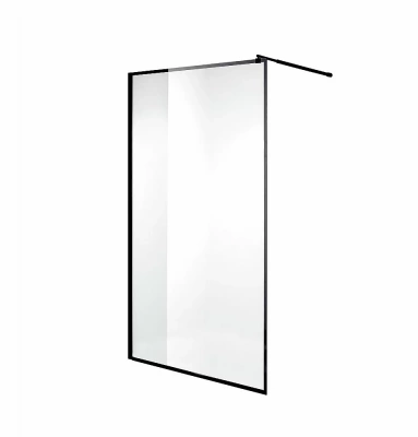 Душевое ограждение Nova NG-687-11BLACK, 110x195, прозрачное стекло