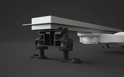 Душевой трап Radaway SLIM 550 черное стекло