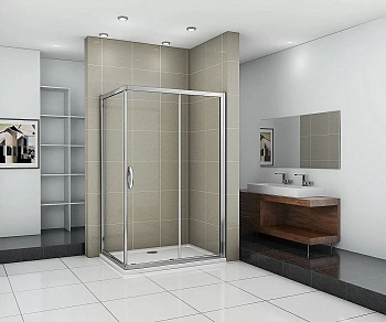 Душевой уголок Good door INFINITY WTW+SP 130x80 прозрачный