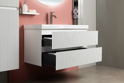 Тумба с раковиной Aquanet Альтера 337154 60 белый матовый