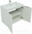 Тумба с раковиной Aquanet Алвита New 277526 80 белый матовый