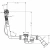 Слив-перелив Hansgrohe Exafill S 58115180