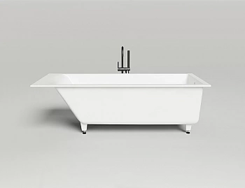 Ванна Salini Cascata S-Stone 104223M 180x80 белая матовая