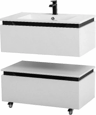 Нижняя тумба Cezares SLIDER-800-1C-PI-BO белый