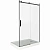 Душевая дверь Good Door GALAXY WTW-120-C-B профиль черный/стекло прозрачное