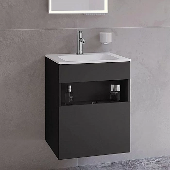 Тумба с раковиной KEUCO STAGELINE 32842970000 50 вулканит матовый