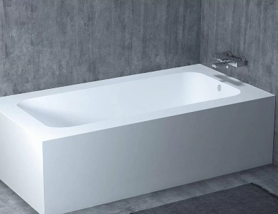 Ванна Salini Orlanda VASTA Kit S-Sense Sapirit 190х100 белая/внутри светлые оттенки RAL матовая