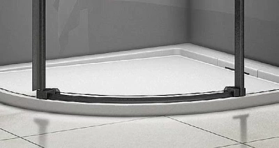 Душевой уголок Good Door GALAXY R-TD-90-C-B 90x90