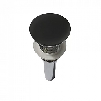 Донный клапан для раковины Solid Surface Vincea DBS-616MB черный матовый