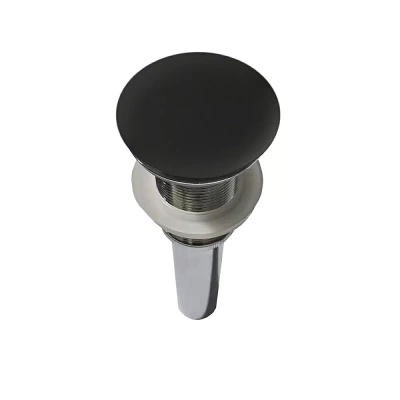 Донный клапан для раковины Solid Surface Vincea DBS-616MB черный матовый