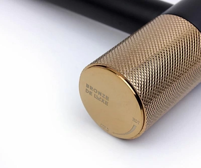 Смеситель для раковины Bronze de Luxe Avantgarde 2030MH черный/розовое золото