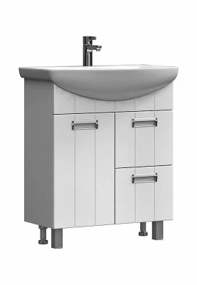 Тумба с раковиной Vigo Diana 2-700 1D.2Y белая