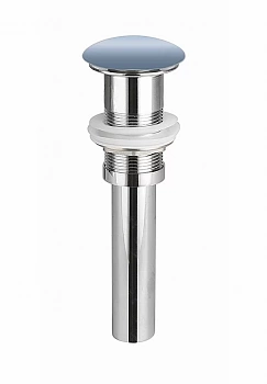 Донный клапан без перелива Ceramica Nova CN2000ML голубой матовый
