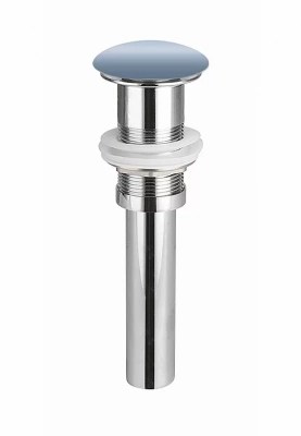 Донный клапан без перелива Ceramica Nova CN2000ML голубой матовый