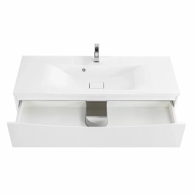 Тумба с раковиной Belbagno MARINO 120 подвесная Bianco Opaco