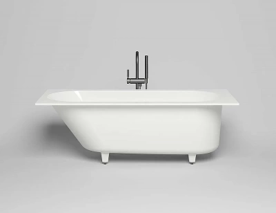 Ванна Salini ORNELLA S-Sense 170x80 белая матовая