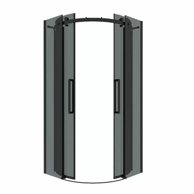 Душевой уголок Grossman Classic 301.K33.04.1010.21.10 100x100 профиль черный матовый/стекло тонированное